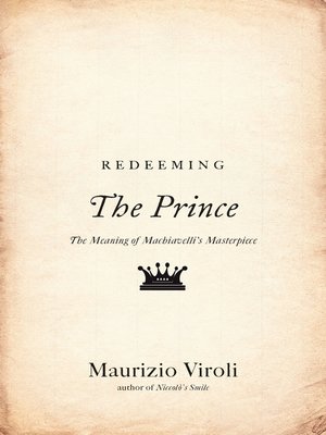 cover image of Redeeming "The Prince"